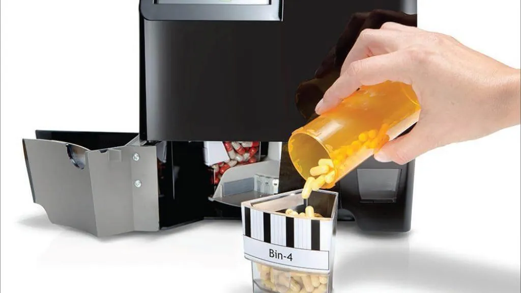 PharmAdva MedaCube automated pill dispenser