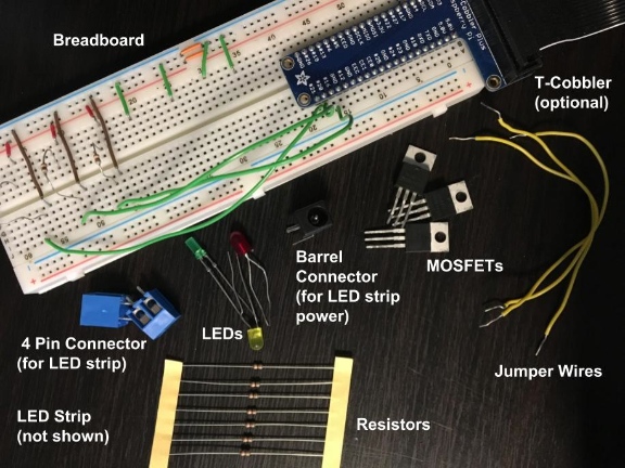 Control Led Lights With A Raspberry Pi