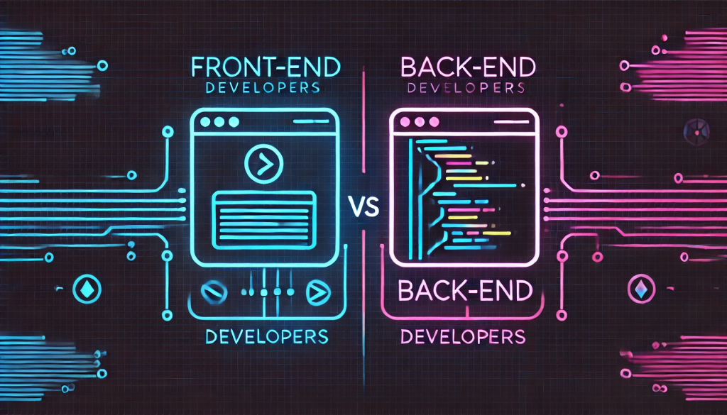 Front-End Developer Vs. Back-End Developer